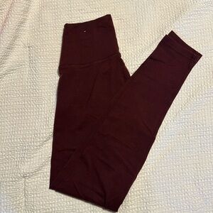 Offline cotton maroon leggings